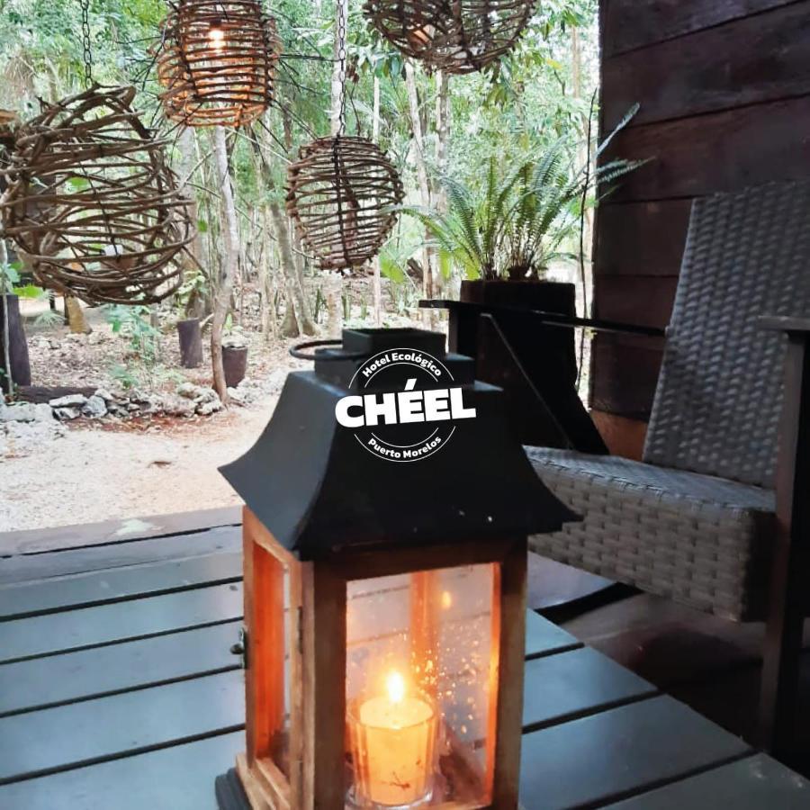 Cheel Lodge & Camping プエルト・モレロス エクステリア 写真