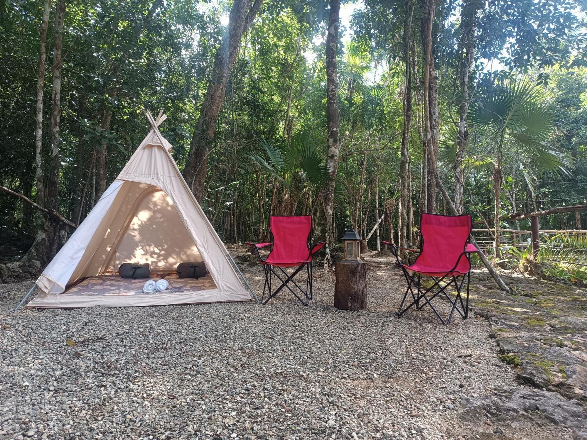 Cheel Lodge & Camping プエルト・モレロス 部屋 写真