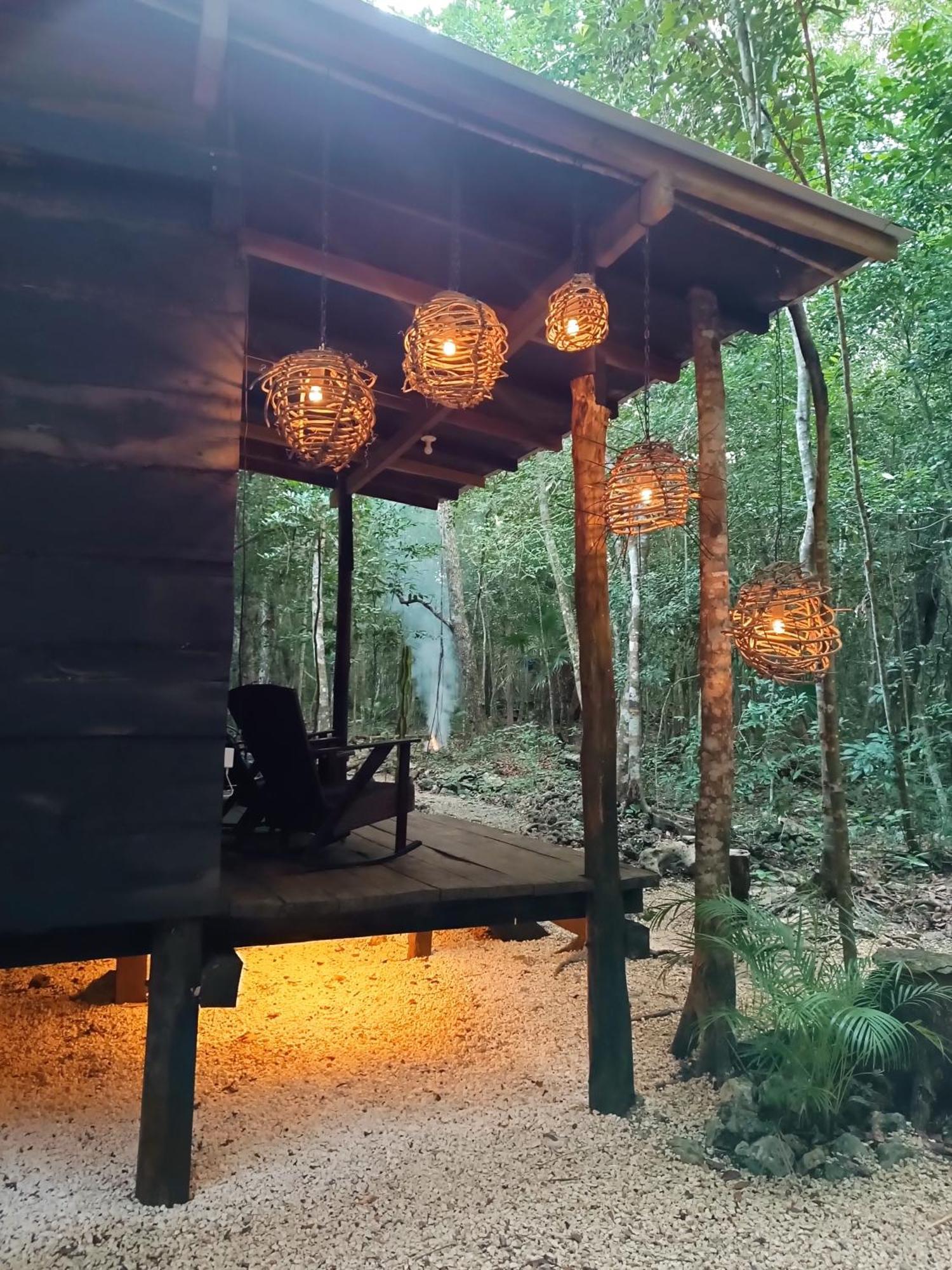Cheel Lodge & Camping プエルト・モレロス エクステリア 写真