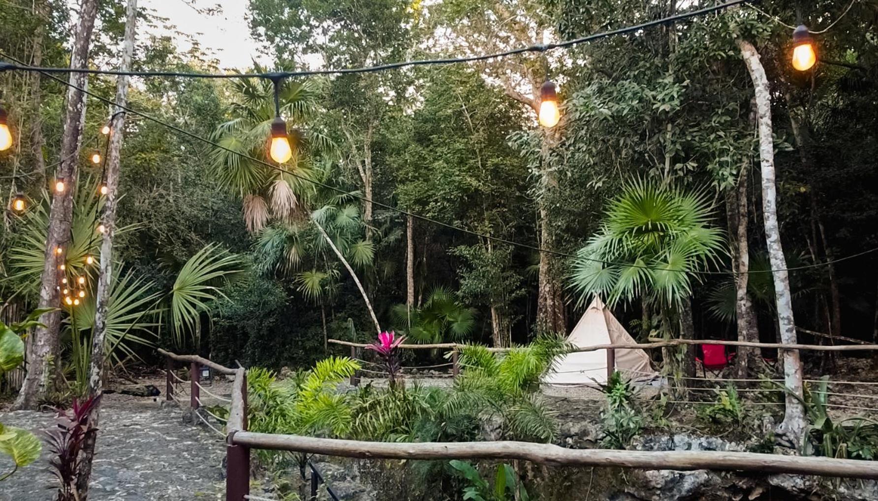 Cheel Lodge & Camping プエルト・モレロス エクステリア 写真