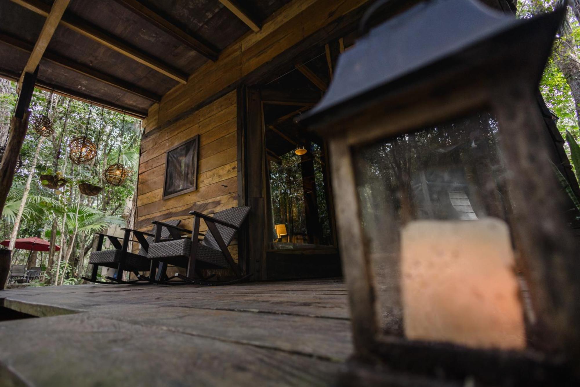 Cheel Lodge & Camping プエルト・モレロス エクステリア 写真