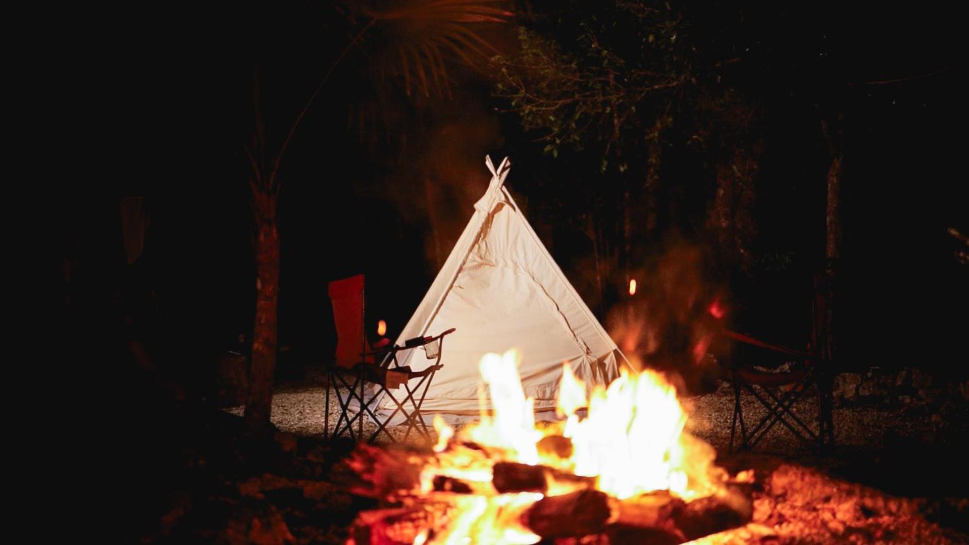 Cheel Lodge & Camping プエルト・モレロス エクステリア 写真