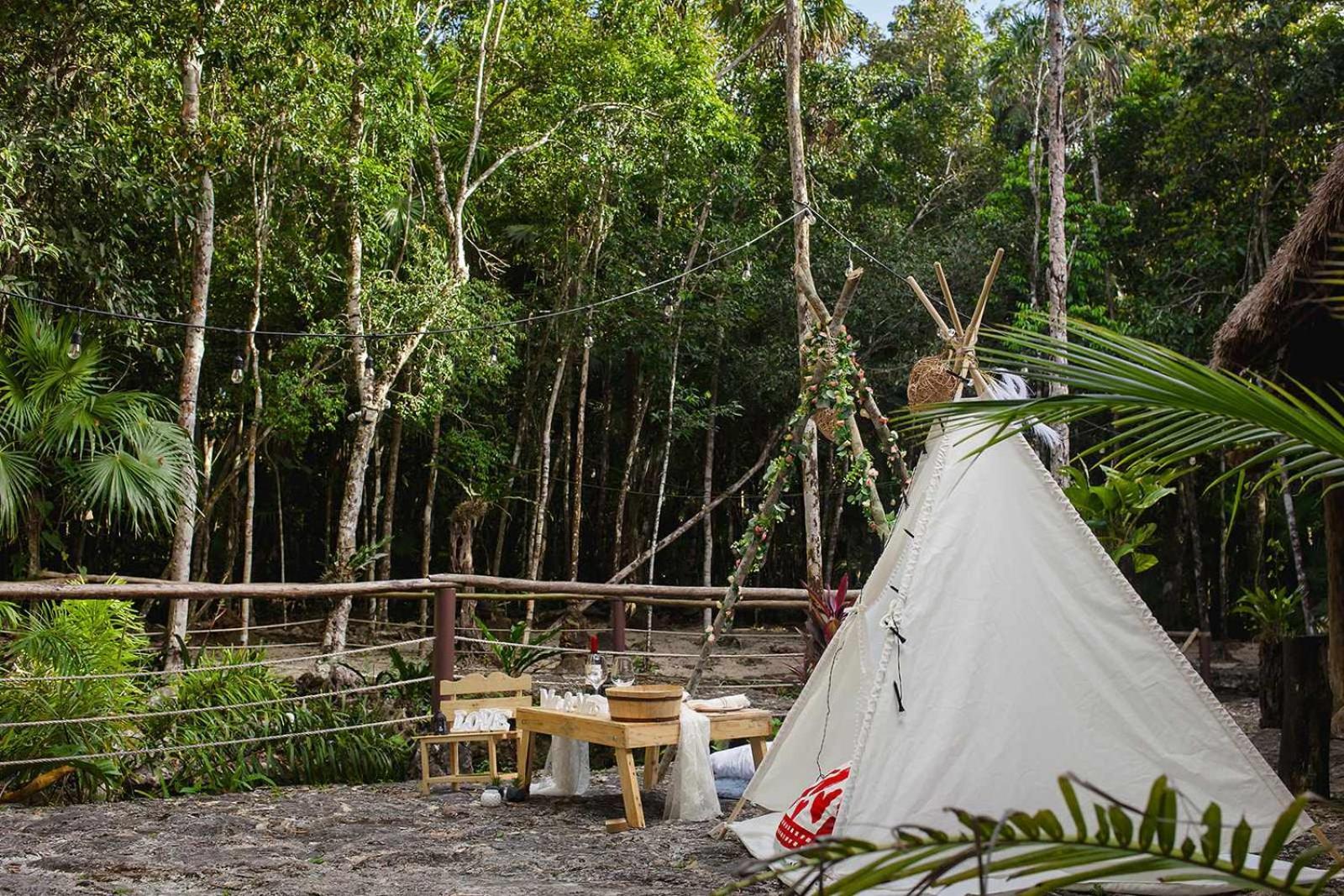 Cheel Lodge & Camping プエルト・モレロス エクステリア 写真