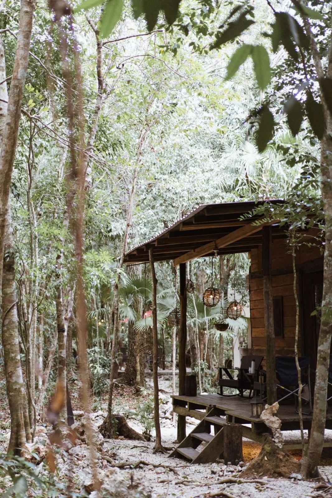 Cheel Lodge & Camping プエルト・モレロス エクステリア 写真